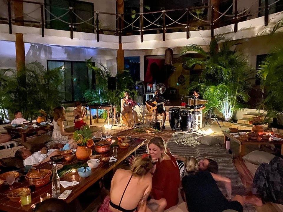 La Posada Del Agua Y Fuego Chemuyil Dış mekan fotoğraf
